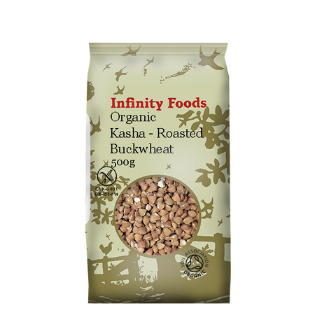 Infinity Foods Organic Kasha-Roasted Buckwheat 500g