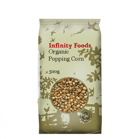 Infinity Organic Popping Corn 500g