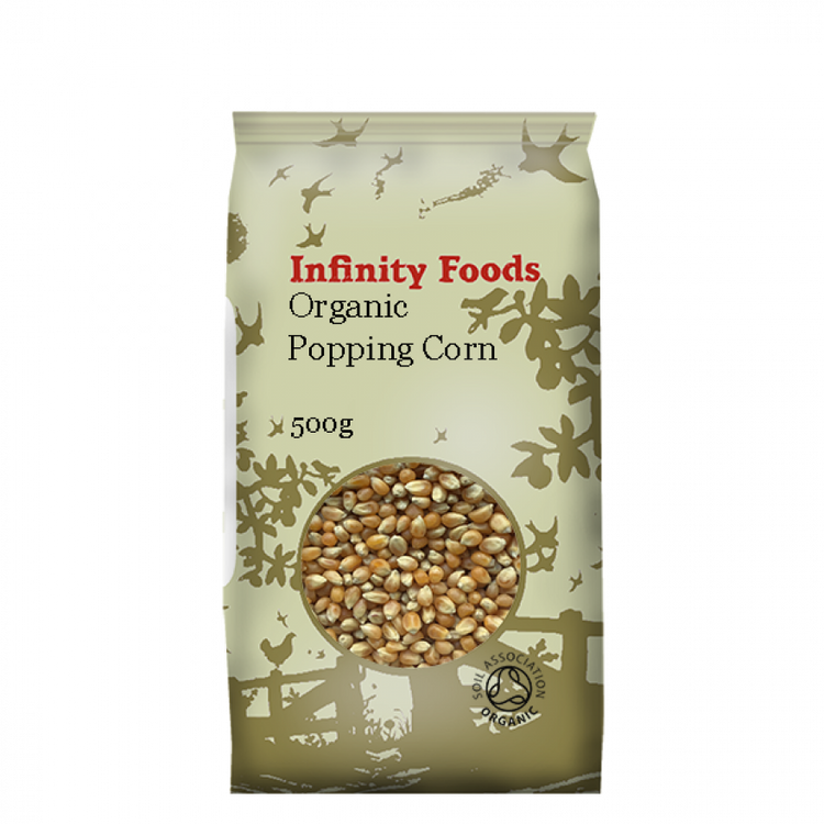 Infinity Organic Popping Corn 500g