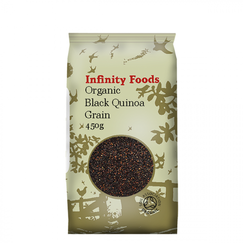 Infinity Foods Organic Black Quinoa 450g
