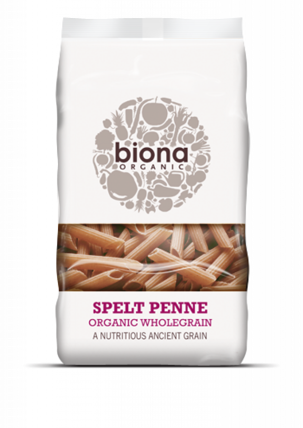 Biona Organic Spelt Penne Organic Wholegrain 500g