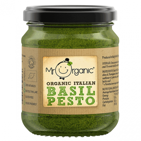 Mr. Organic Basil Pesto Vegan 130g