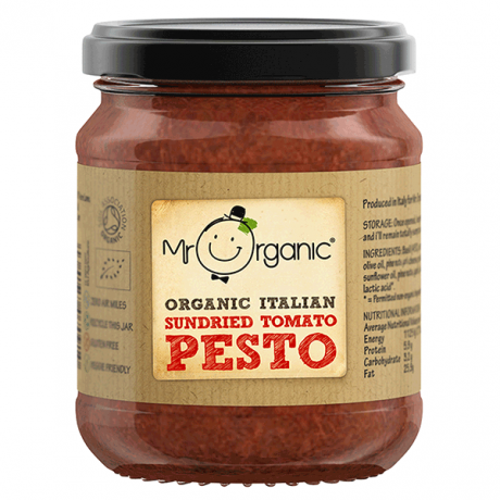 Mr. Organic Tomato Pesto Vegan 130g