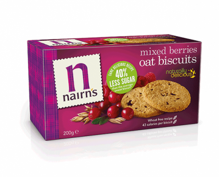Nairn's Mixed Berries Oat Biscuits 200g