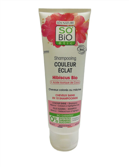 Sobio Shine Hair Hibiscus Shampoo 250ml