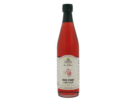 Terroirs Vegan Rose Syrup 500ml