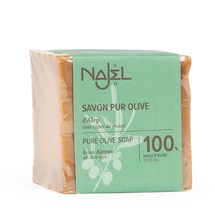 NAJEL Aleppo 100% Pure Olive Soap 200g