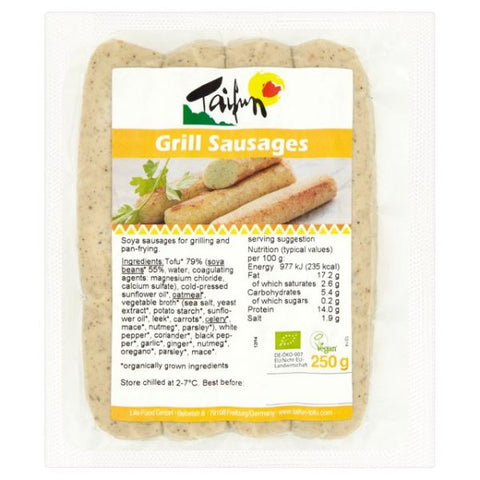 Taifun Organic Grill Sausages 250g