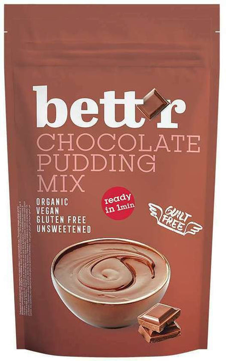 Bettr Organic Chocolate Pudding Mix 200g