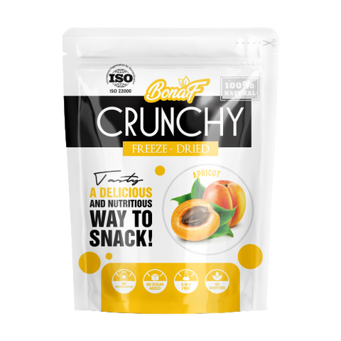 Bonaf 100% Natural Crunchy Apricot Freeze Dried 25g