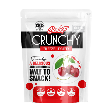 Bonaf 100% Natural Crunchy Cherry Freeze Dried 40g
