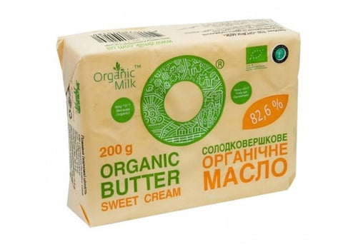 Organic Milk Butter Sweet Cream 200g