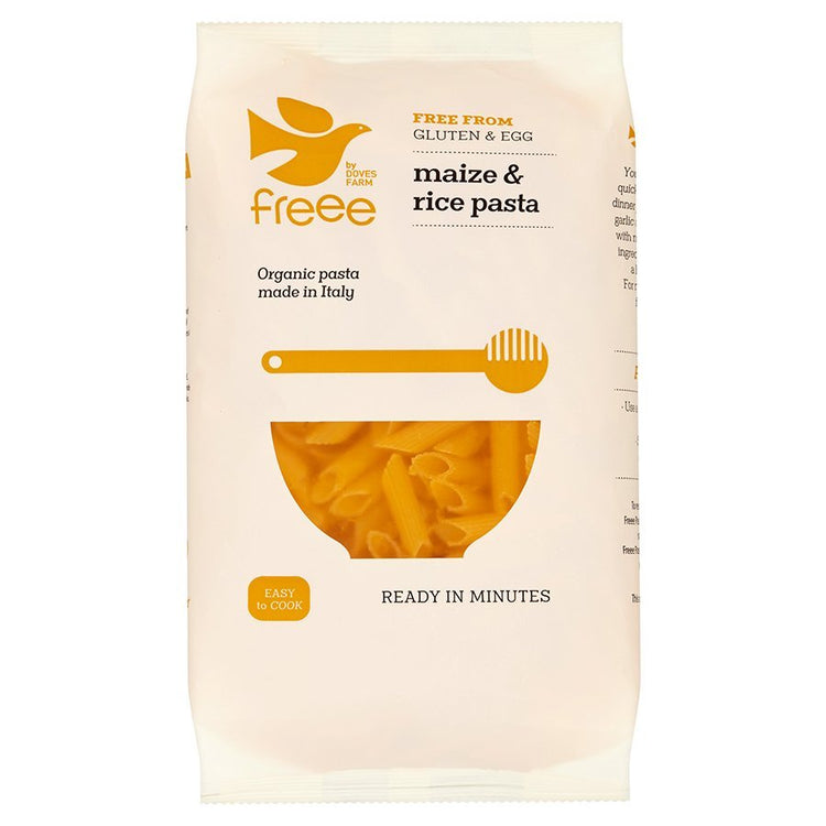 Doves Farm Maize and Rice Penne 500g