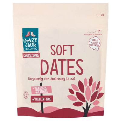 Crazy Jack Organic Dates - Ready-to-Eat 200g