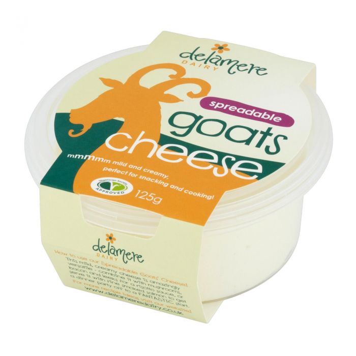 Delamere Spreadable Goats Cheese 125g