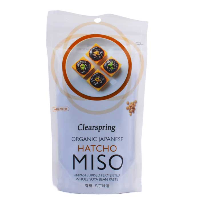 Clearspring Hatcho Miso - pouch - unpasteurised 300g