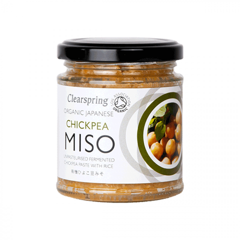 Clearspring Organic Chickpea Miso - unpasteurised jar 150g