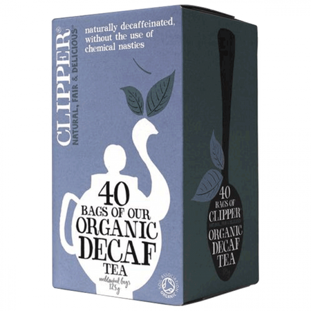 Clipper Organic Everyday Decaffeinated Tea Bags 125g, 40bgs