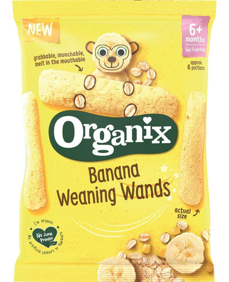 Organix Banana Weaning Wands 25g