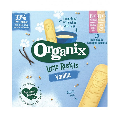 Organix Little Ruskits Baby Biscuits 54g