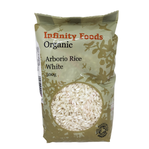 Infinity Foods Organic White Arborio Rice 500g