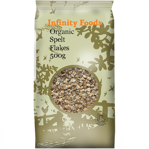 Infinity Foods Organic Spelt Flakes 500g