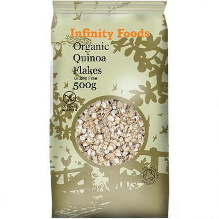 Infinity Foods Organic Quinoa Flakes - gluten-free 500g