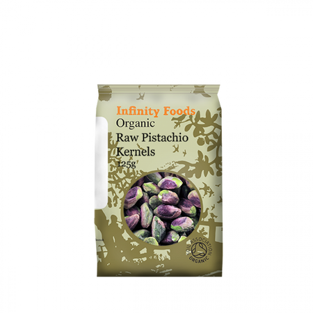 Infinity Foods Organic Raw Pistachio Kernels 125g