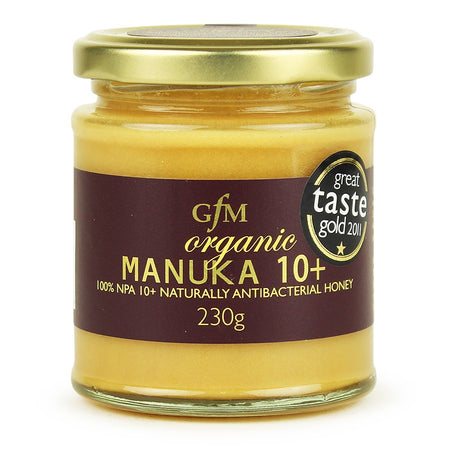 Gfm Organic Manuka Honey Npa 10+ 230g