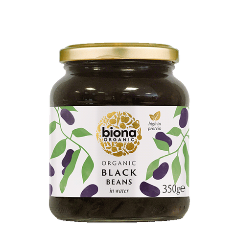 Biona Organic Jar Black Beans 350g