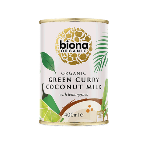 Biona Organic Green Curry Coconut Milk 400ml