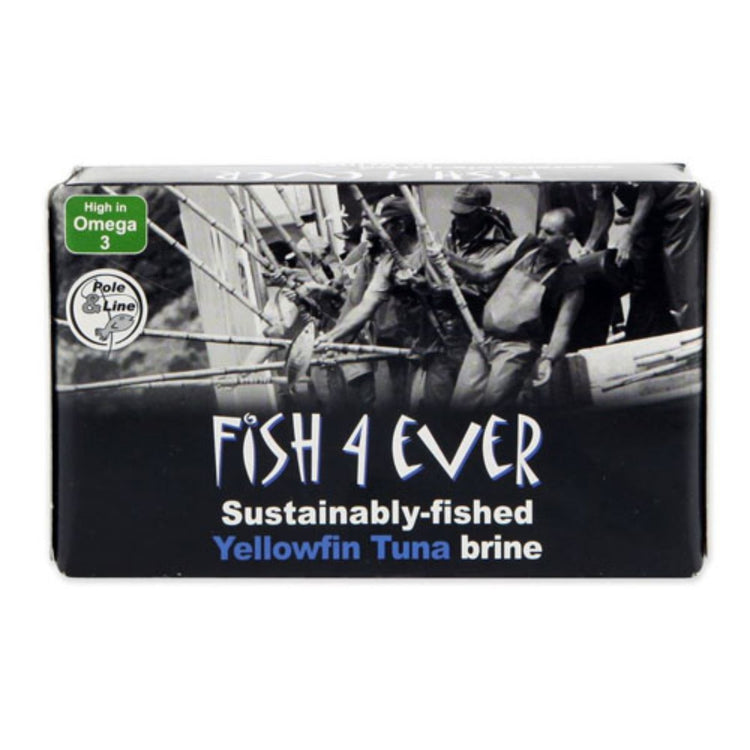 Fish4Ever Yellowfin Tuna Fish In Brine 120g