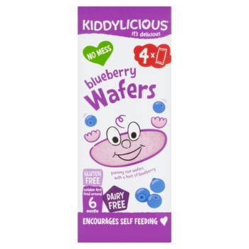 Kiddylicious Gluten Free Blueberry Wafer 16g
