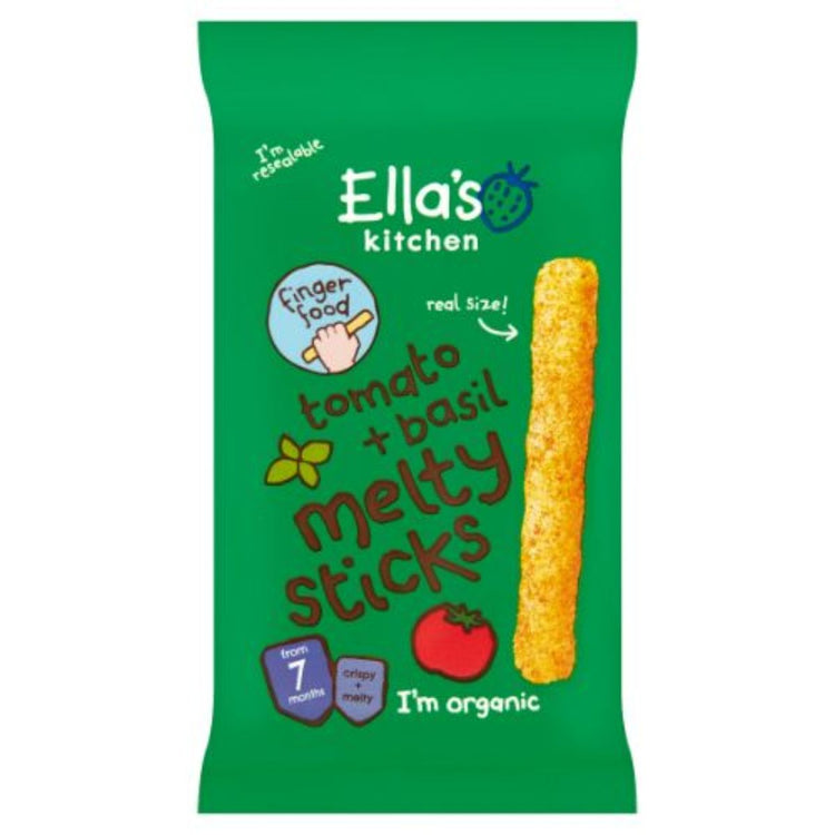Ella's Kitchen Melty Sticks - Tomato & Basil 16g