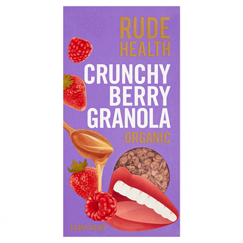 Rude Health Organic Crunchy Berry Granola 400g
