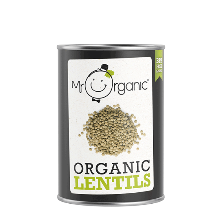 Mr Organic Lentils - green 400g