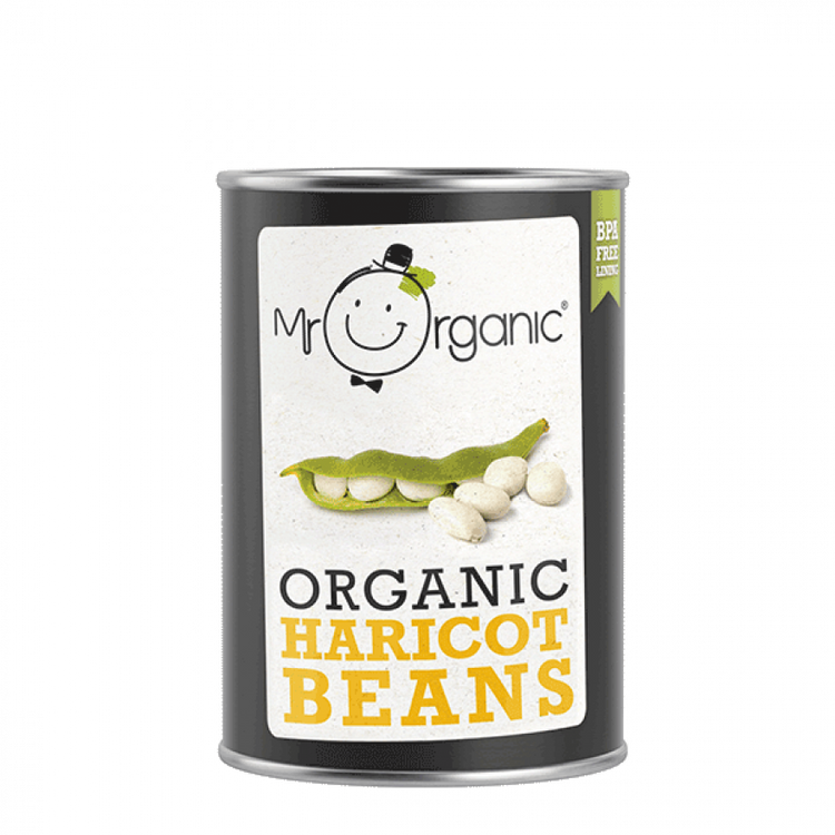 Mr. Organic Haricot Beans 400g