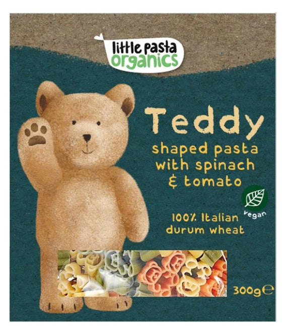 Little Pasta Organics Teddy Bear Shaped Pasta 300g