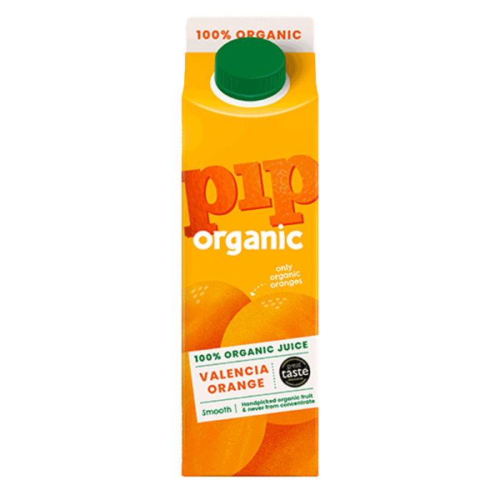 Pip Organic Valencia Orange Tetra 1L
