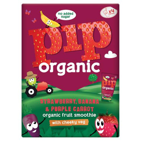 Pip Strawberry, Banana & Purple Carrot Smoothie 180ml