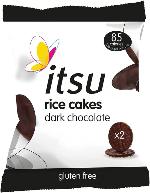 Itsu Dark Chocolate Rice Cakes 34g