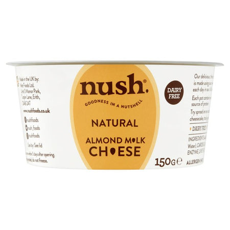 Nush Natural Almond Milk Cheese 150g