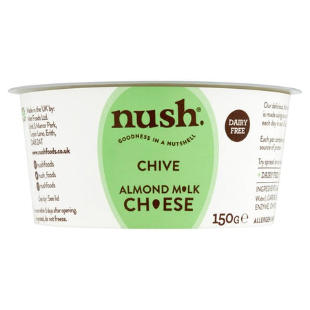 Nush Chive Almond Milk Cheese 150g