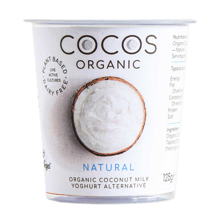 Cocos Organic Natural Coconut Yoghurt 125g