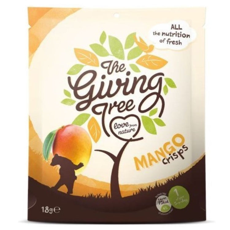 Giving Tree Ventures Freeze Dried Mango Crisps 18g