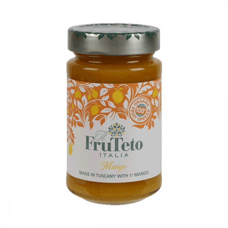 FruTeto Organic Mango 100% Fruit Spread 250g