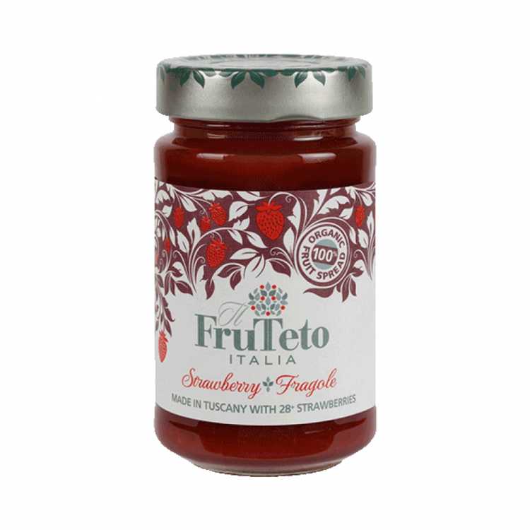 FruTeto Organic Strawberry 100% Fruit Spread 250g