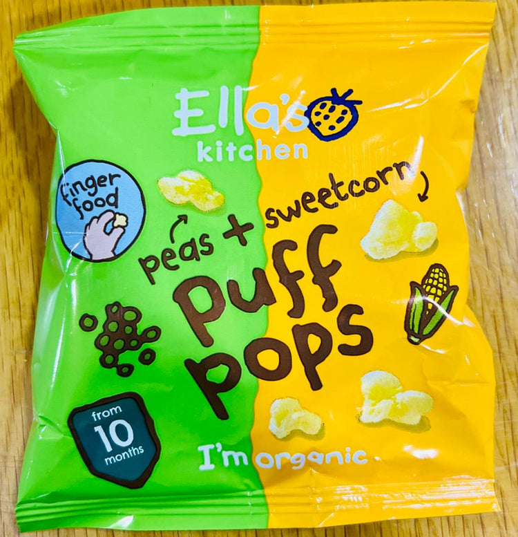 Ellas Kitchen Organic Puffs Pops 9g