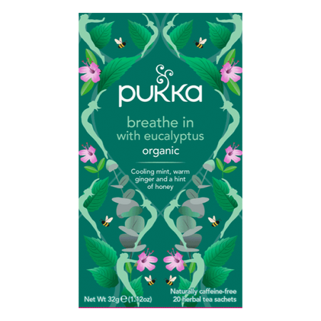 Pukka Breathe In With Eucalyptus Tea 20bgs