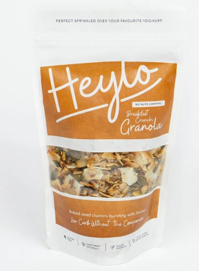 Heylo Keto Granola - No Nuts Caramel 180g